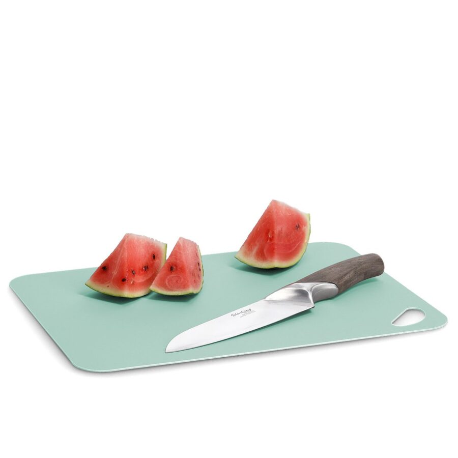 Schneidematten-Set, 2-tlg. Kunststoff, limone/mint