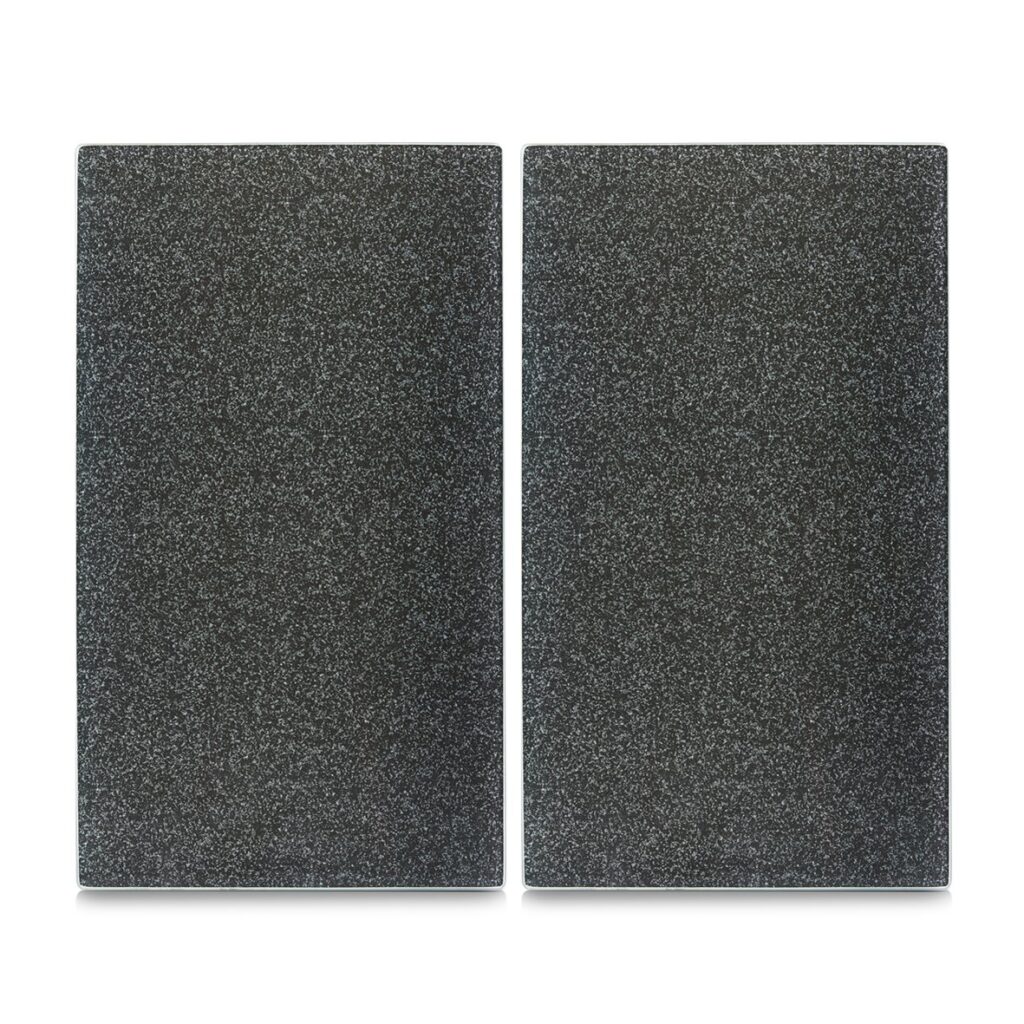 Herdabdeck-/Schneideplatten-Set "Granit", 2-tlg.,