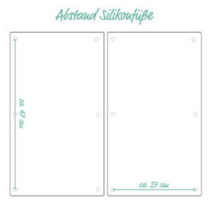 Herdabdeck-/Schneideplatten-Set "Lovely Kitchen"