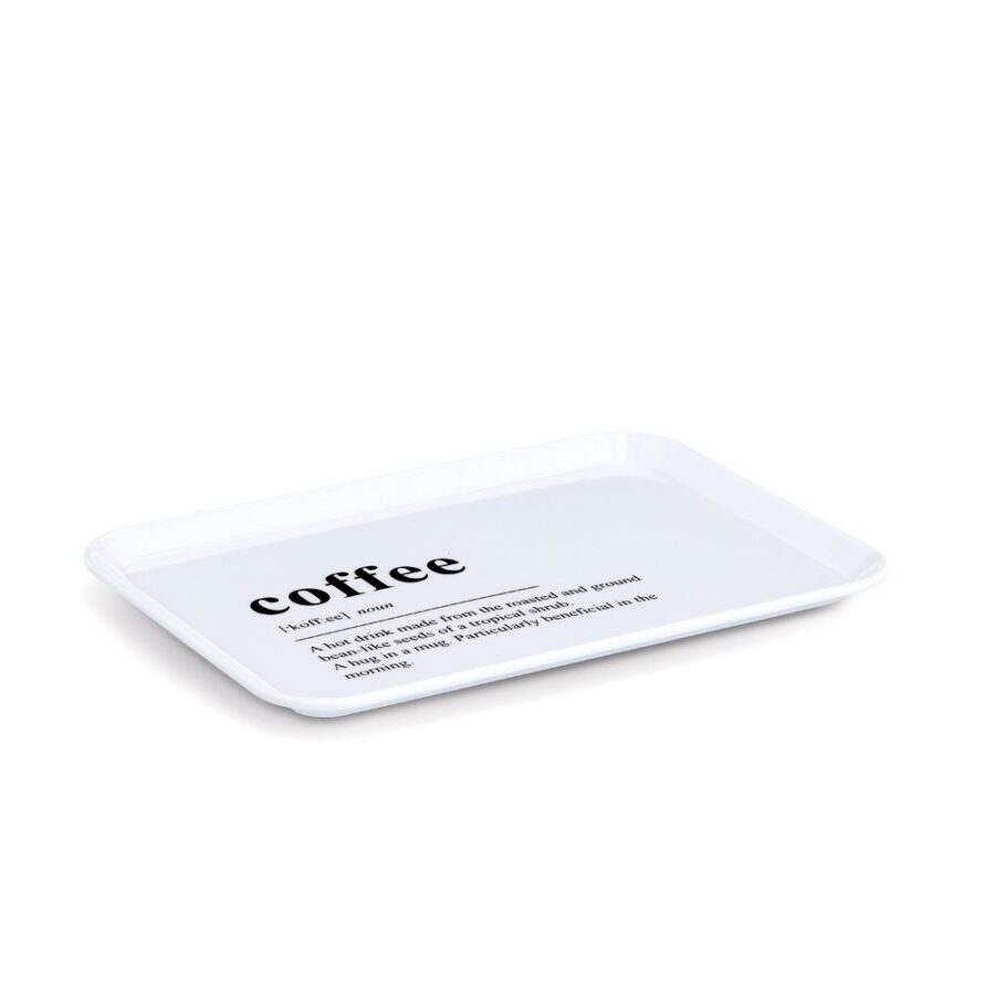 Melamintablett "Coffee"