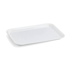 Melamintablett, weiß