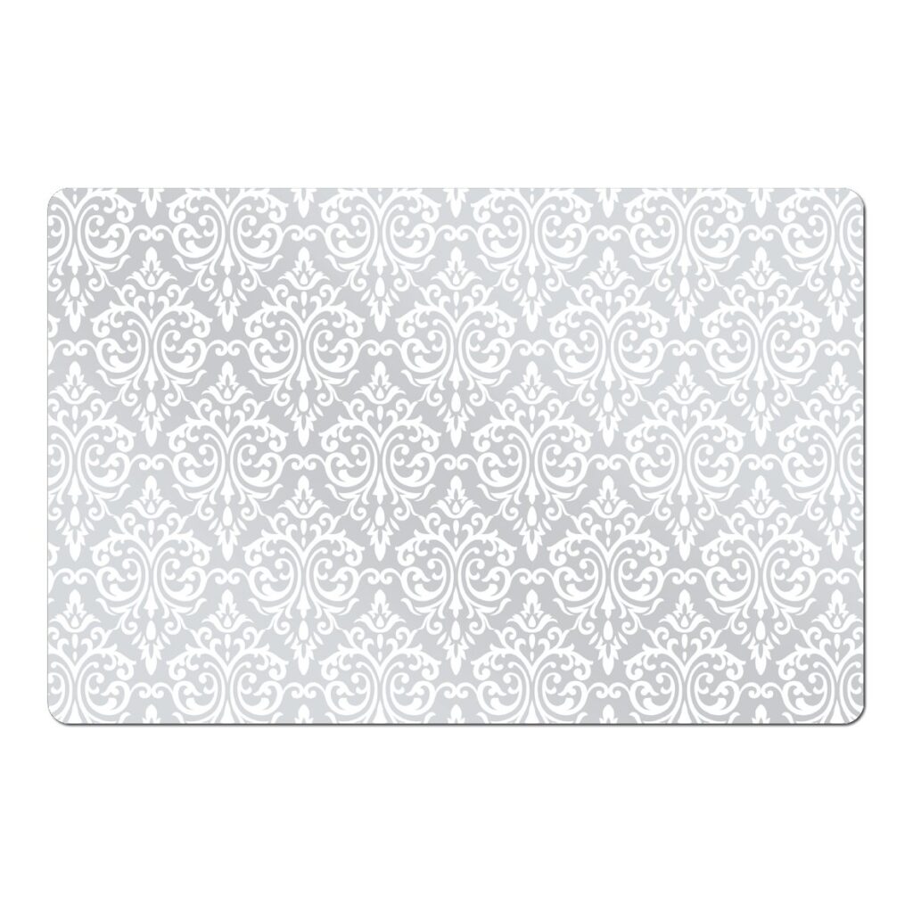 Platzset "Vintage", Kunststoff, weiß