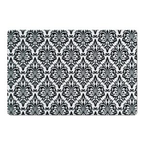 Platzset "Vintage", Kunststoff, schwarz