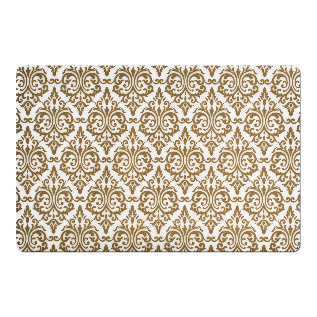 Platzset "Vintage", Kunststoff, schlamm