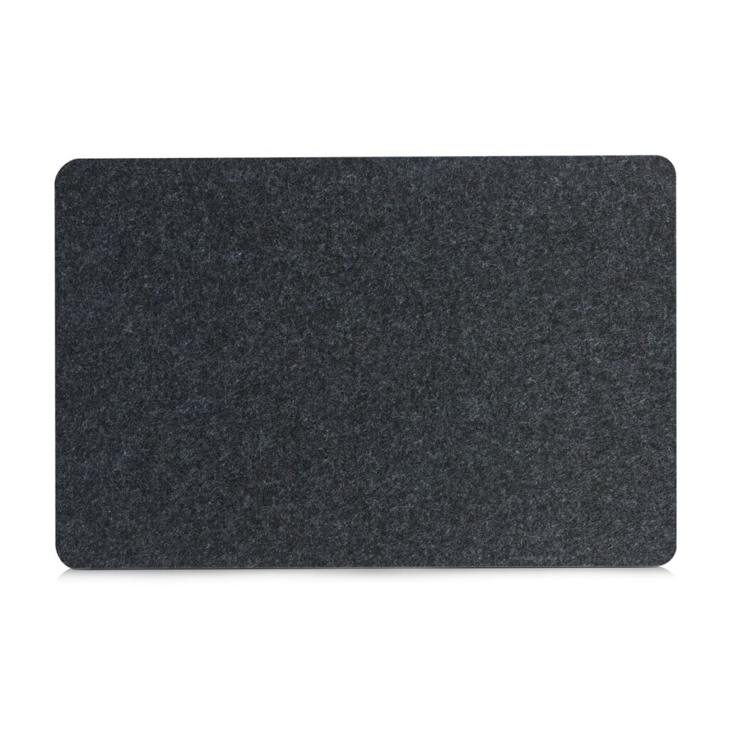 Platzset, Filz, anthrazit