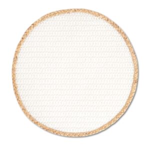 Platzset "Nature", Papier-Mix, weiß