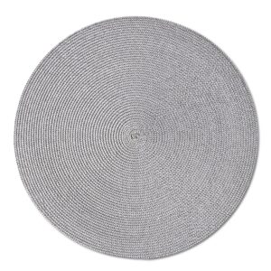 Platzset "Twist", Kunststoff, grau