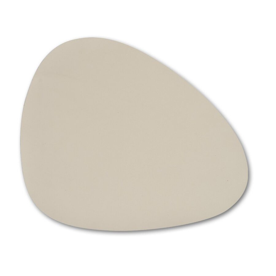 Platzset, Kunstleder, beige