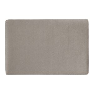 Platzset, Kunstleder, metallic taupe