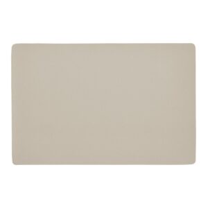 Platzset, Kunstleder, beige