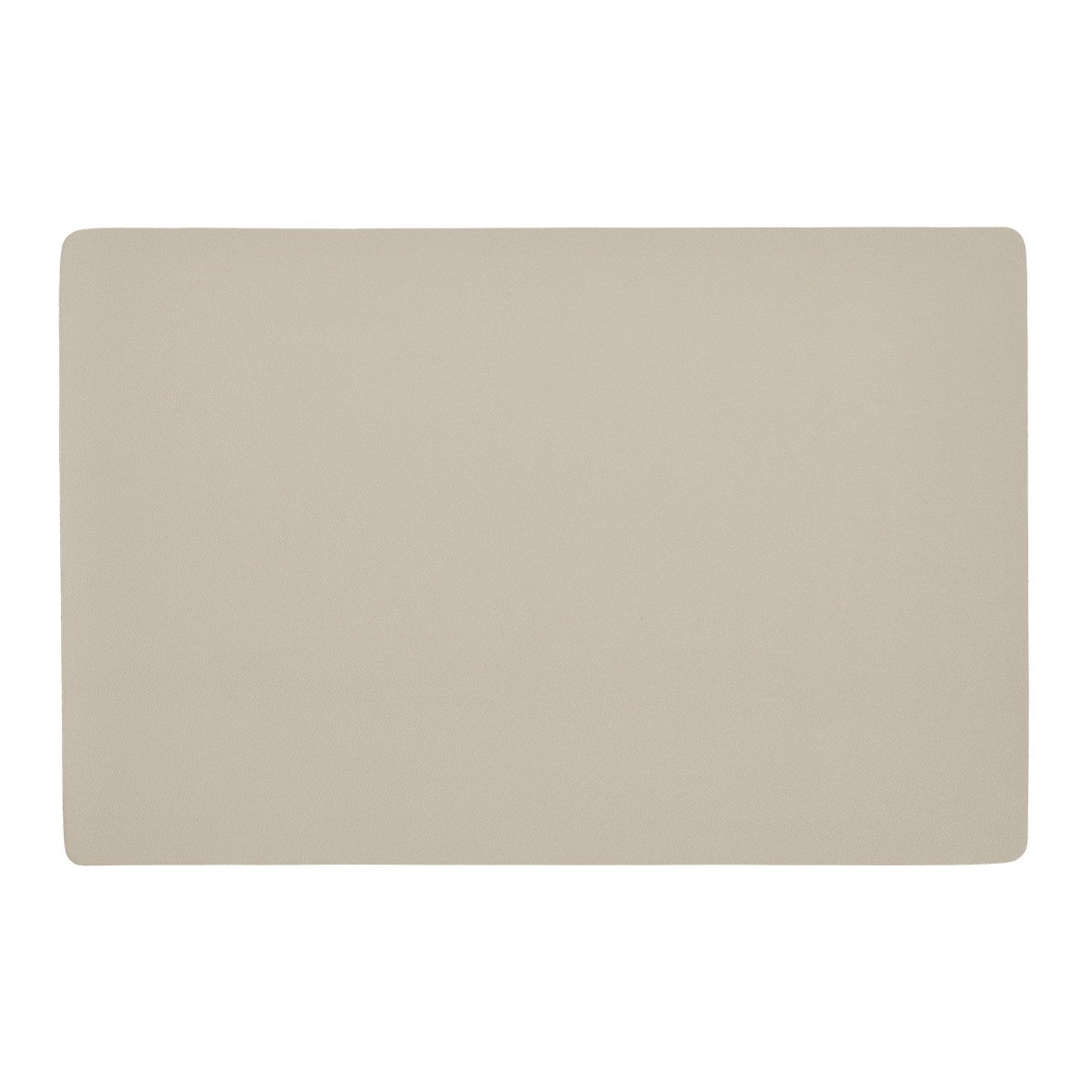 Platzset, Kunstleder, beige