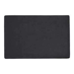 Platzset, Kunstleder, schwarz