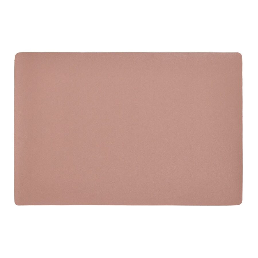 Platzset, Kunstleder, rosé