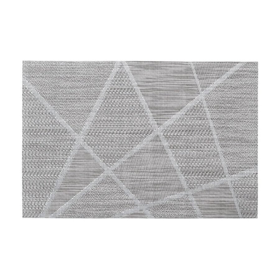 Platzset, Kunststoff, grau