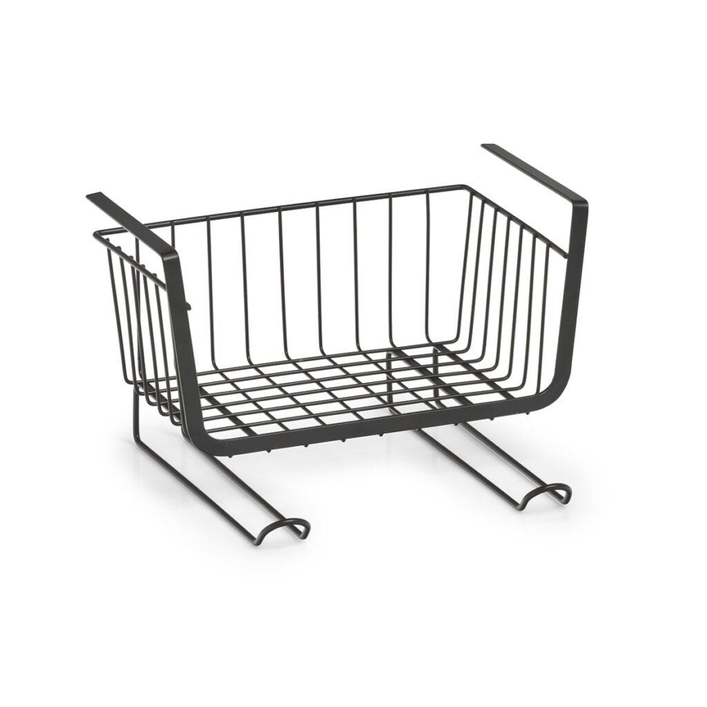 Unter-Fachbodenregal, Metall, schwarz