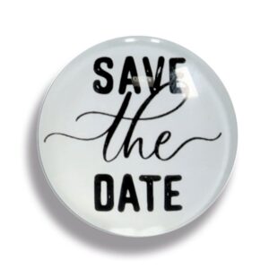 Magnet-Set "Sprüche", 4-tlg., Kunststoff/Glas