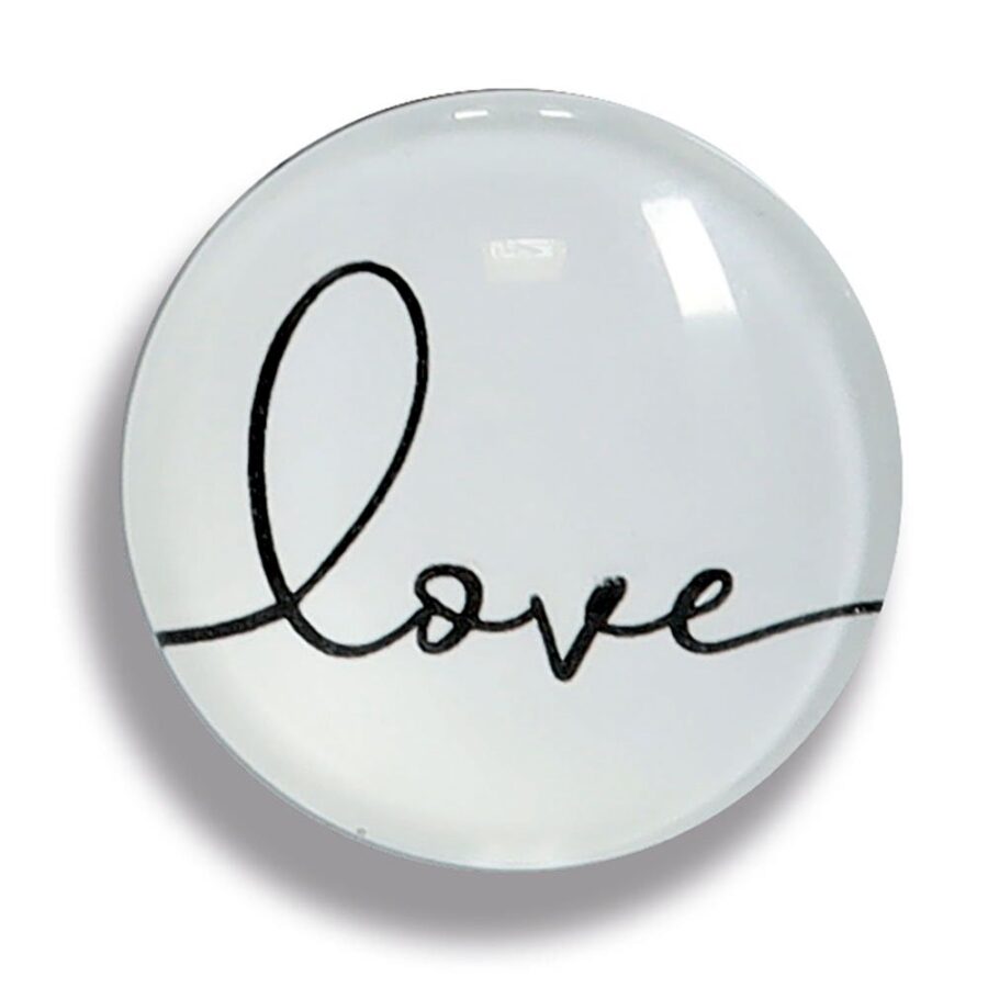 Magnet-Set "Sprüche", 4-tlg., Kunststoff/Glas