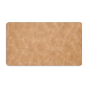 Schreibtischunterlage, Kunstleder, hellbraun