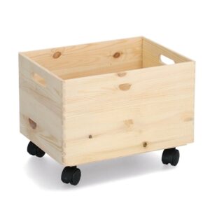 Rollbrett f. Allzweckkiste, Kiefer/Kunststoff