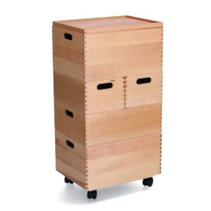 Rollbrett f. Allzweckkiste, Kiefer/Kunststoff