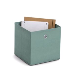 Aufbewahrungsbox , Vlies, salbei