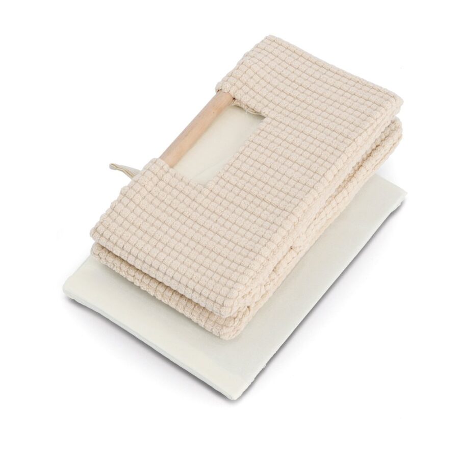 Aufbewahrungskorb, Baumwolle/Polyester/Holz,