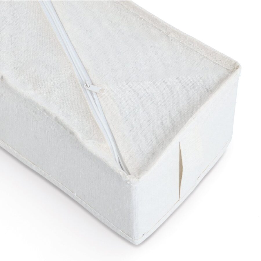 Aufbewahrungsbox mit 6 Fächern, Polyester/Vlies,