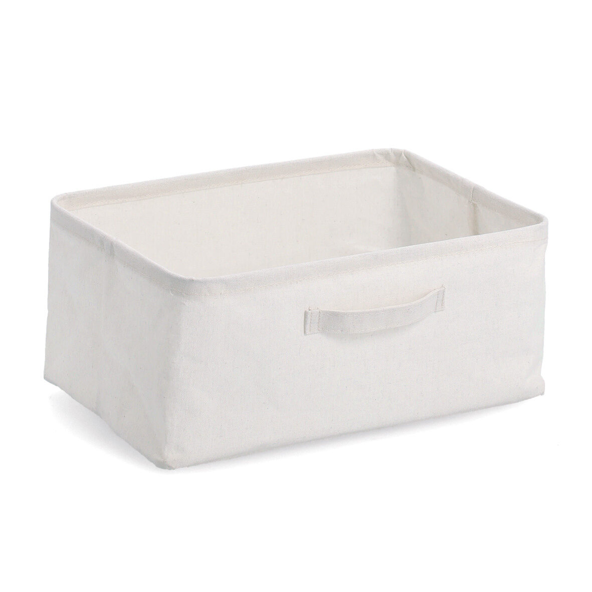 Aufbewahrungsbox, Polyester/Baumwolle, creme