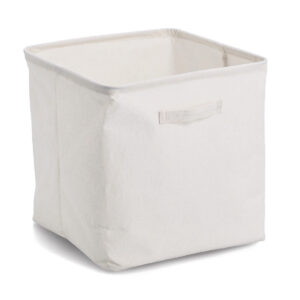 Aufbewahrungsbox, Polyester/Baumwolle, creme