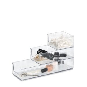 Utensilien-Organizer-Set, 3-tlg., Kunststoff