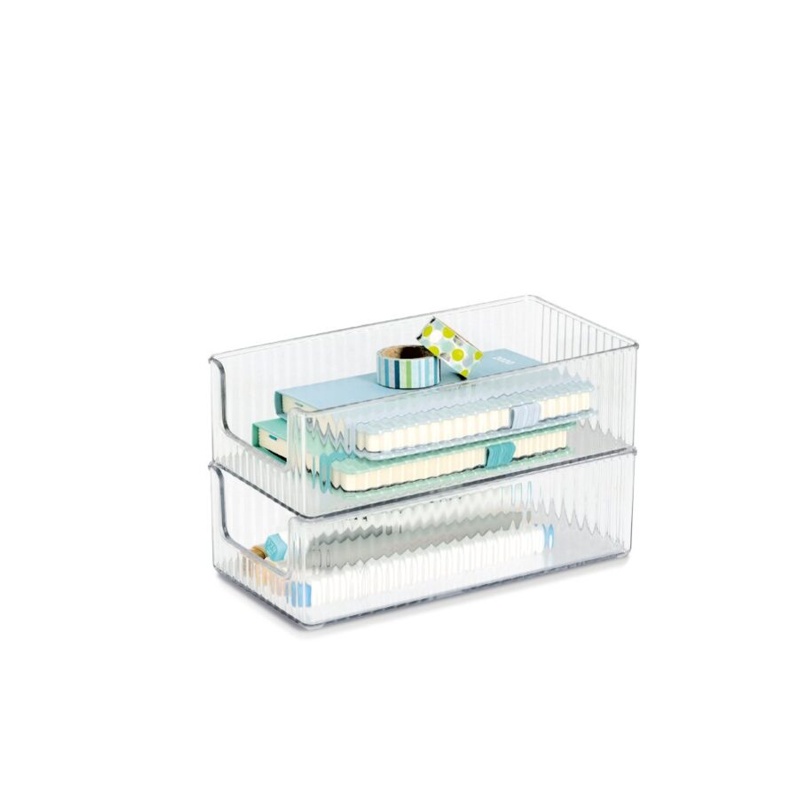 Utensilien-Organizer-Set, 3-tlg., Kunststoff