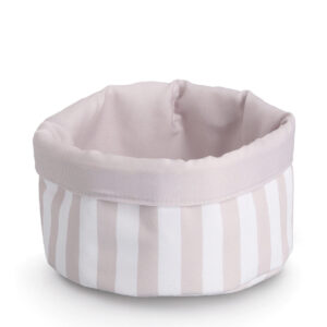 Brotbeutel "Stripes", wendbar, Baumwolle/Polyester