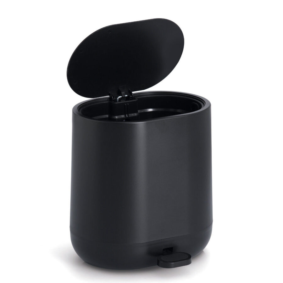 Treteimer mit Soft Close, 6 Liter, Kunststoff,