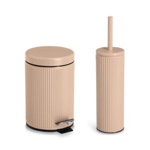 WC-Bürste, Metall/Edelstahl/Kunststoff, mandel