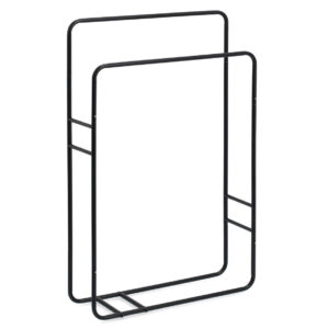 Handtuchhalter, Metall, schwarz