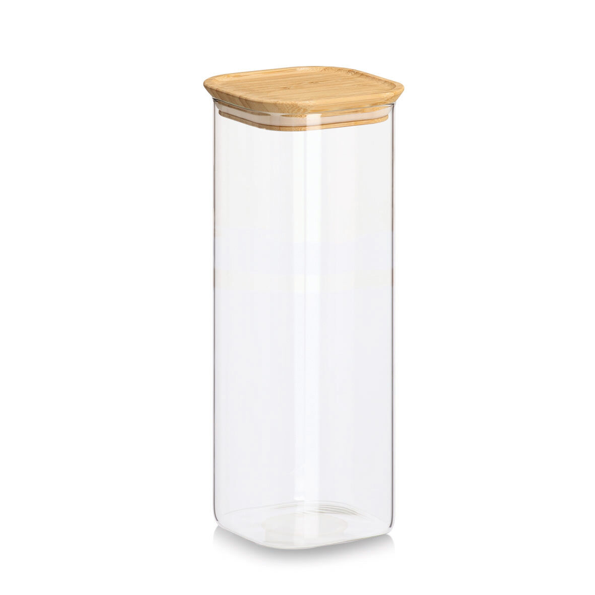 Vorratsglas-Set, 6-tlg. mit Bambusdeckeln