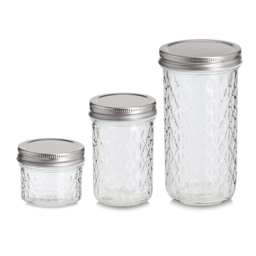 Vorratsglas mit Metalldeckel, 100 ml