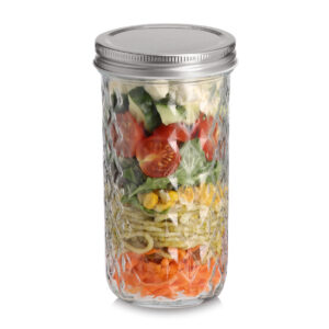 Vorratsglas mit Metalldeckel, 550 ml