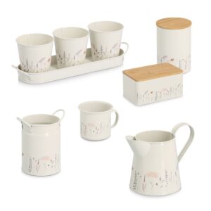 Tasse "Flowers", 320 ml, Metall