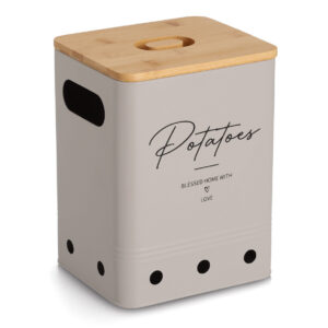 Vorratsdose "Potatoes" mit Bambusdeckel, 5100 ml,