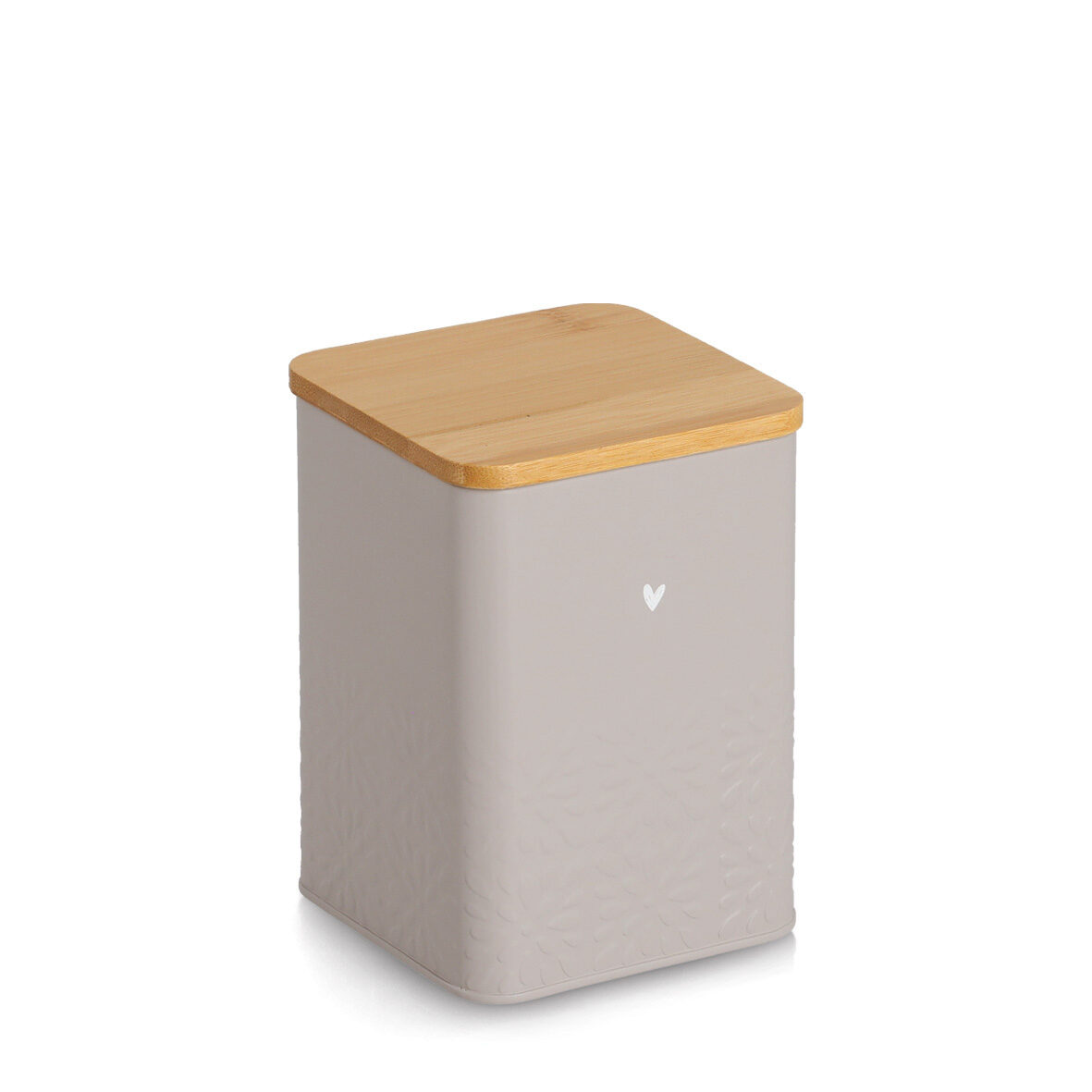 Vorratsdose "Heart" mit Bambusdeckel, 950 ml,