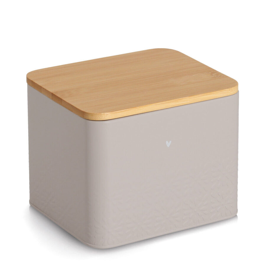 Vorratsdose "Heart" mit Bambusdeckel, 3000 ml,