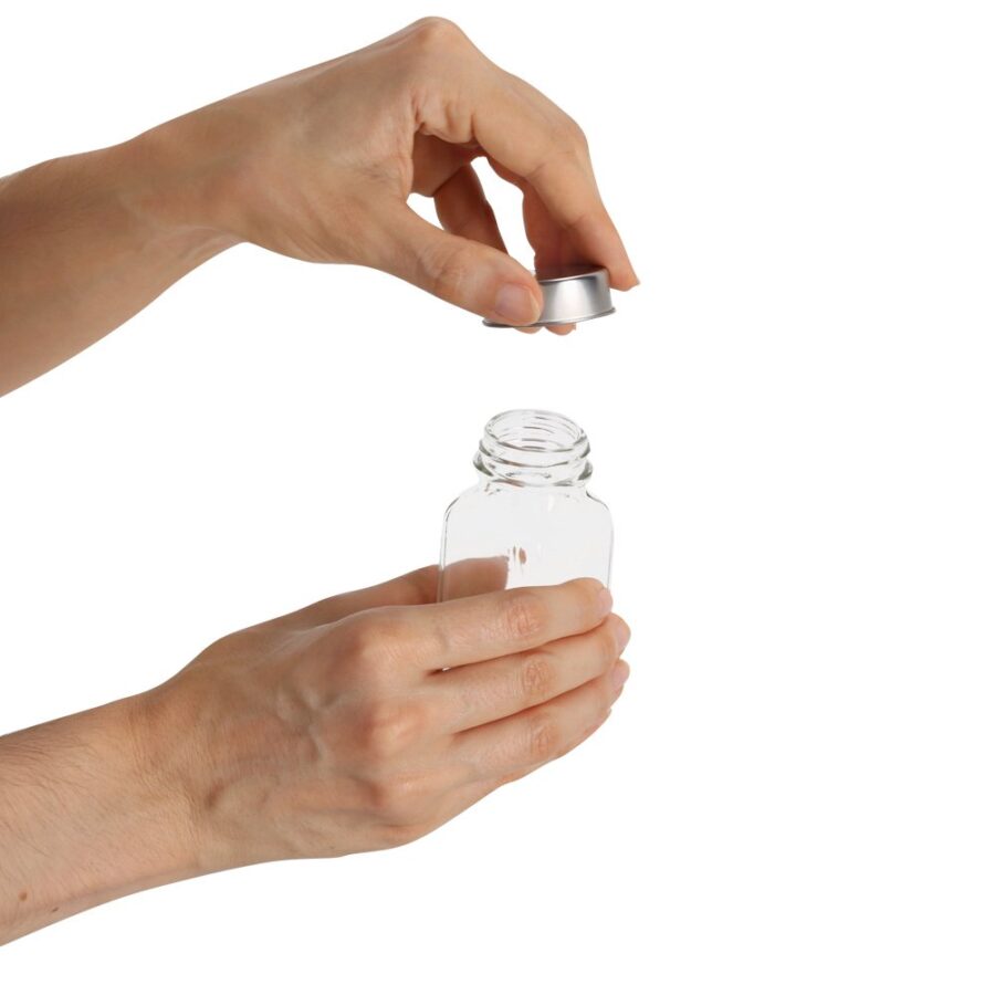 Gewürzständer-Set, 11-tlg., Glas/Metall/Bambus