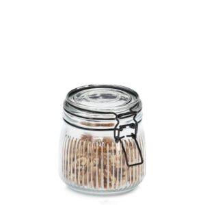 Vorratsglas m. Bügelverschluss, 550 ml