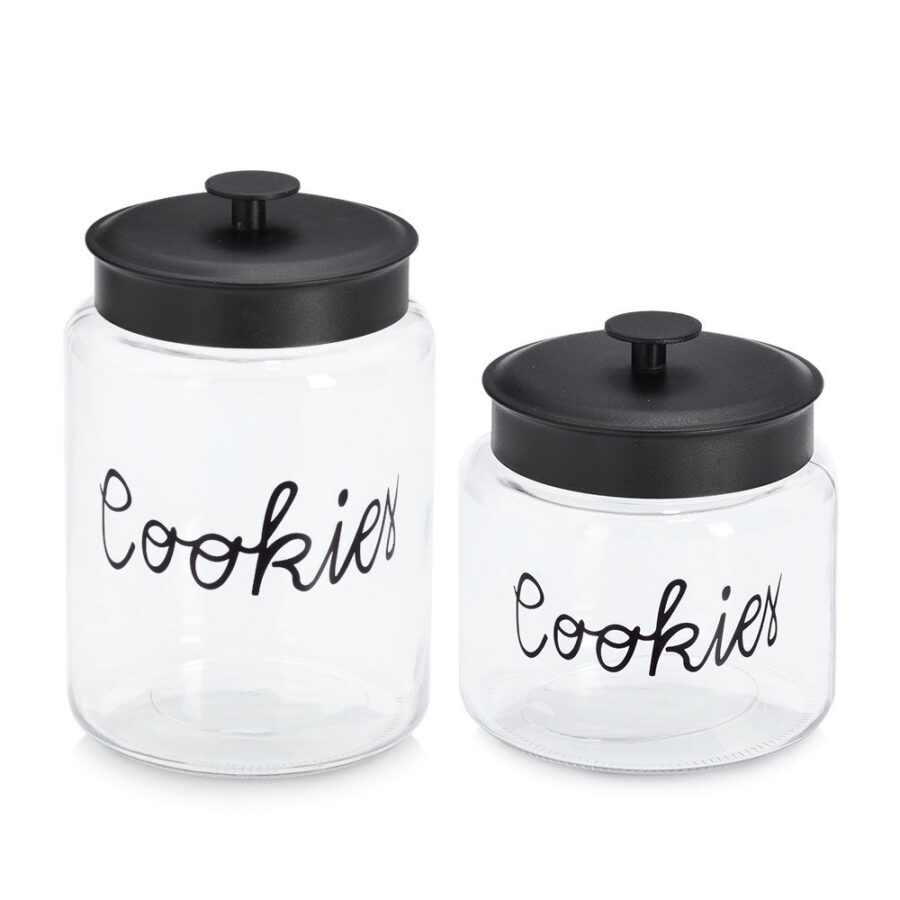 Vorratsglas "Cookies" m. Metalldeckel, 4200 ml