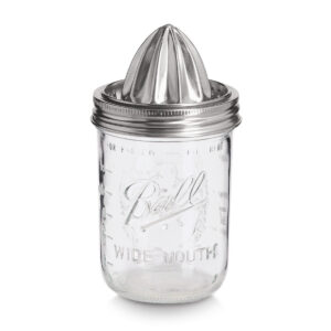 Saftpresse, 450 ml, Glas/Edelstahl