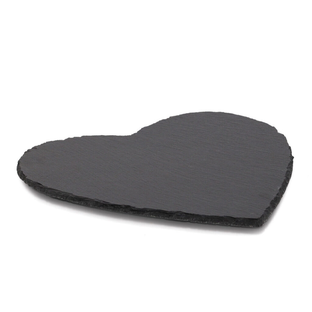 Servierplatte "Heart", Schiefer