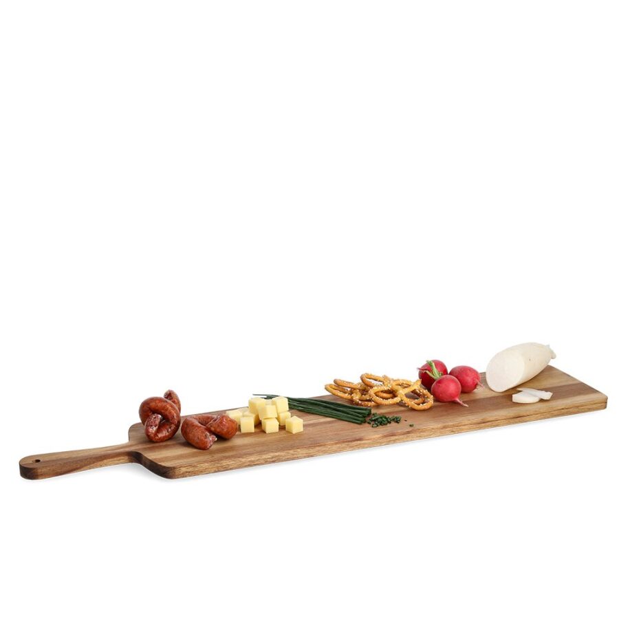 Servierbrett mit Griff, Akazie