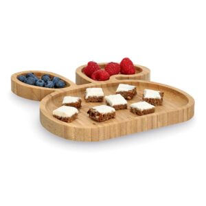 Snackteller "Hase", Bambus