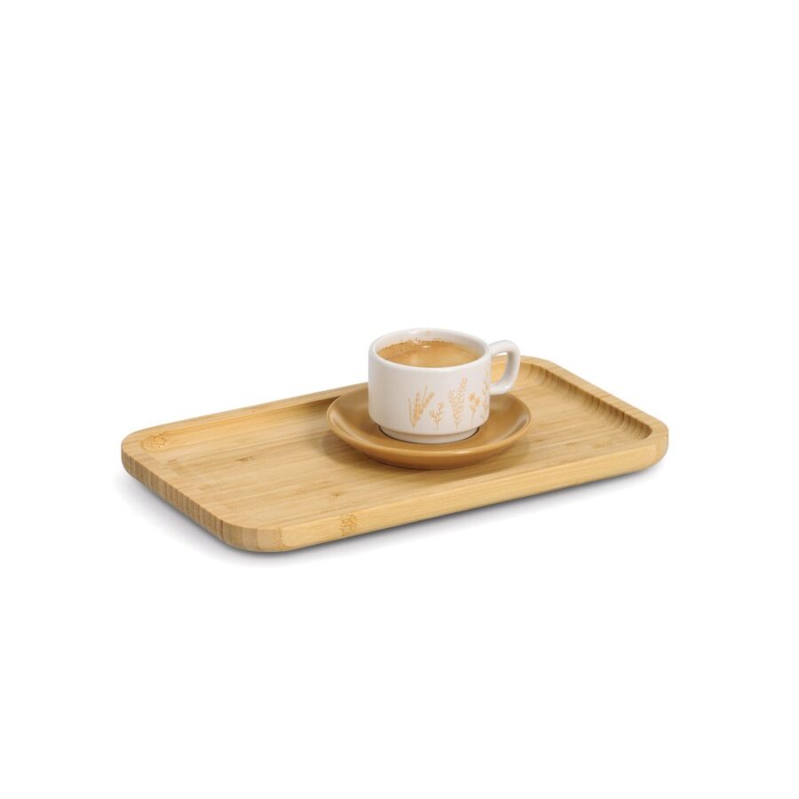 Serviertablett, Bambus